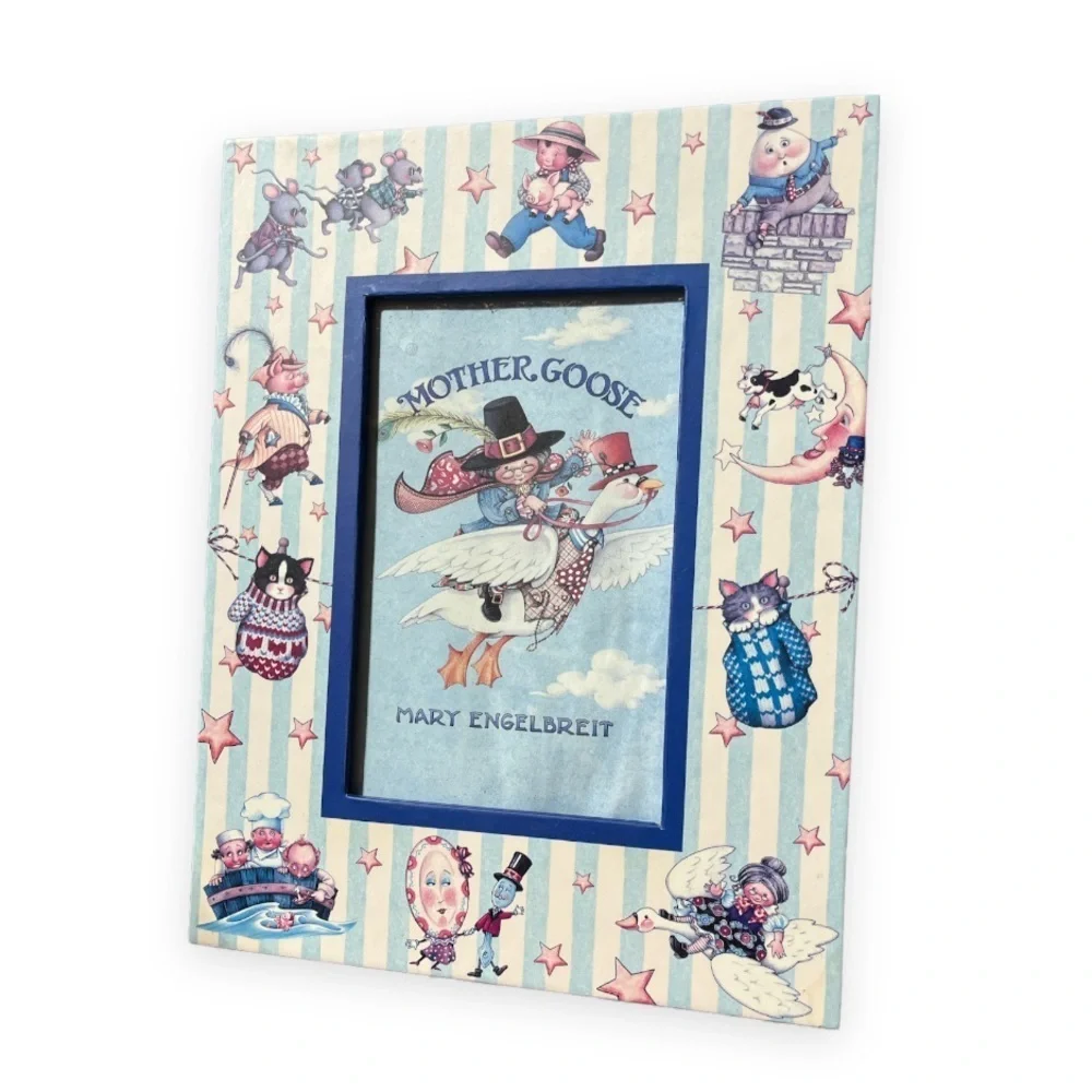 Mary Engelbreit Mother Goose‎ Picture Frame Set of 2 Nursery Rhymes NWOB